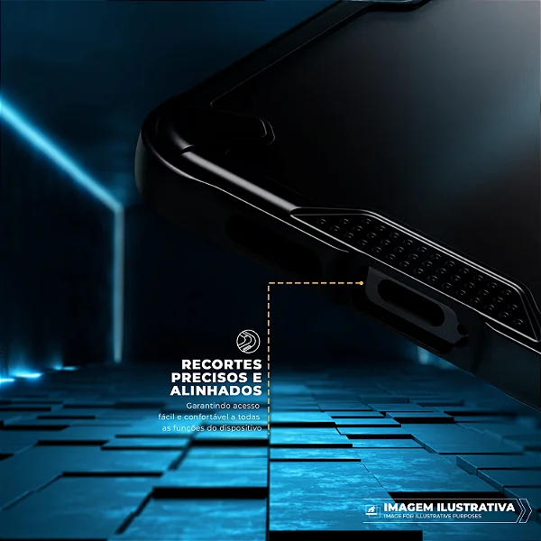 Kit Capa Rugged Shield para Samsung Galaxy S25 FE + Earbuds Bluetooth - Gshield - foto 6