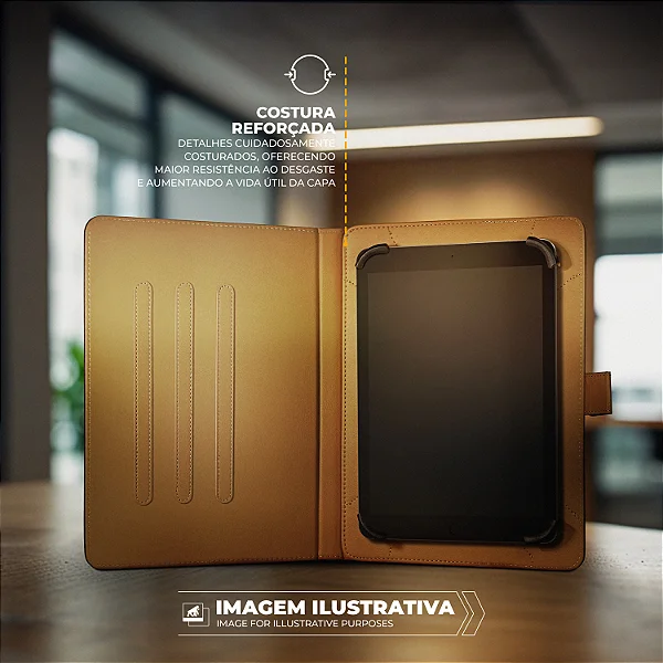 Capa para Tablet - Doogee U10 - Universal Office - Gshield