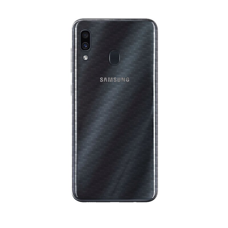 Película para Samsung Galaxy A30 - Traseira de Fibra de Carbono - Gshield - foto 2
