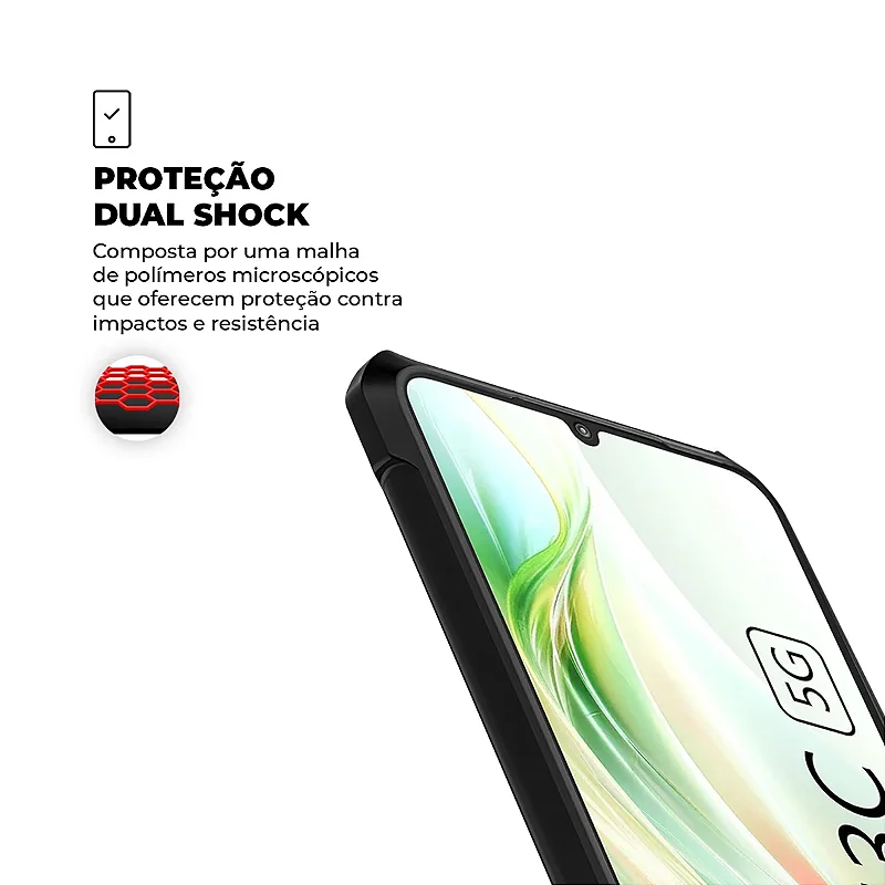 Capa para Xiaomi Redmi 13C 5G - Dual Shock X - Gshield