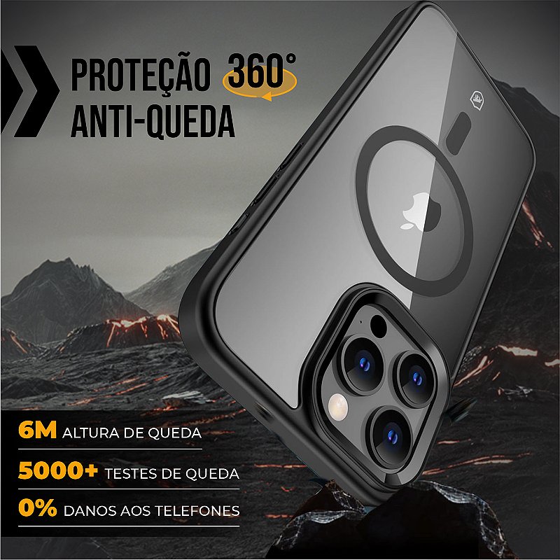 Capa MagSafe para iPhone 17E - Preta - Gshield