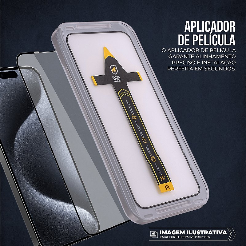 Película para iPhone 17E - Ultra Glass - Preta - Gshield