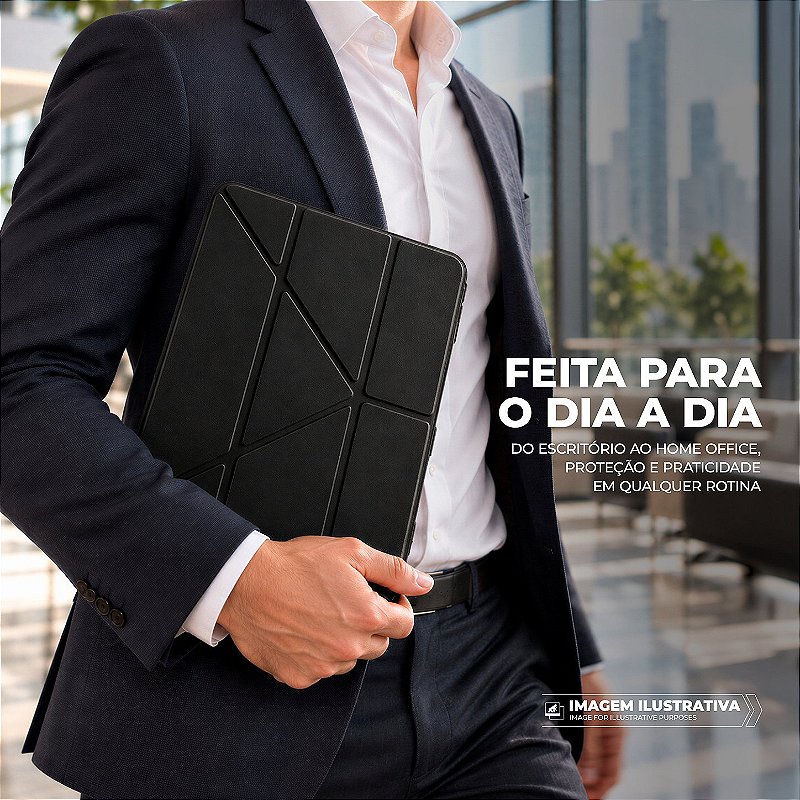Capa para iPad Pro 11 M5 / iPad Pro 11 (2024) - Clear View Stand - Gshield - foto 3