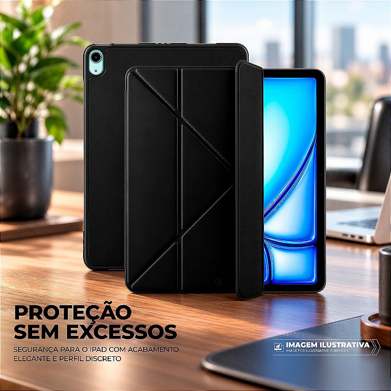Capa para iPad Pro 11 M5 / iPad Pro 11 (2024) - Clear View Stand - Gshield - foto 2