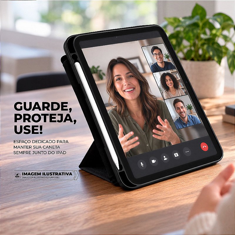 Capa para iPad Pro 13 M5 / iPad Pro 13 (2024) - Clear View Stand - Gshield - foto 5