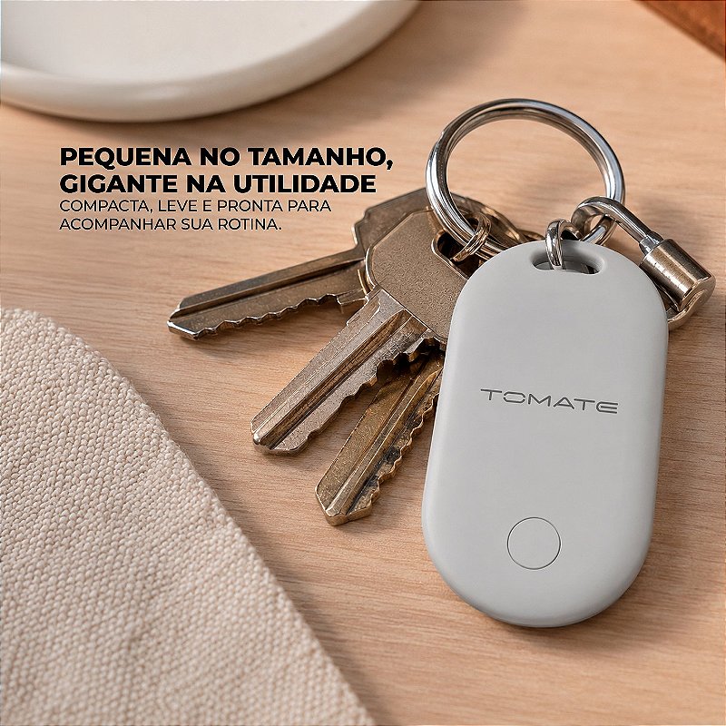 Rastreador Localizador Bluetooth Smart Tag ST-01 Resistente à Água compatível com Apple - Tomate - foto 2