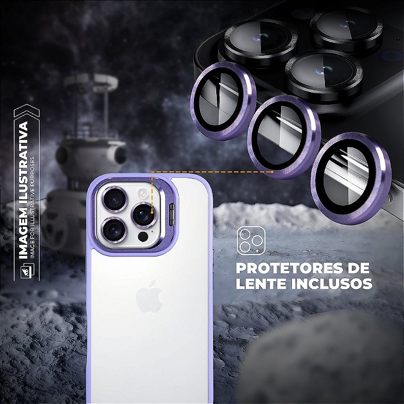 Capa para iPhone 17 Pro Max - Gravity Lilás - Gshield - foto 5