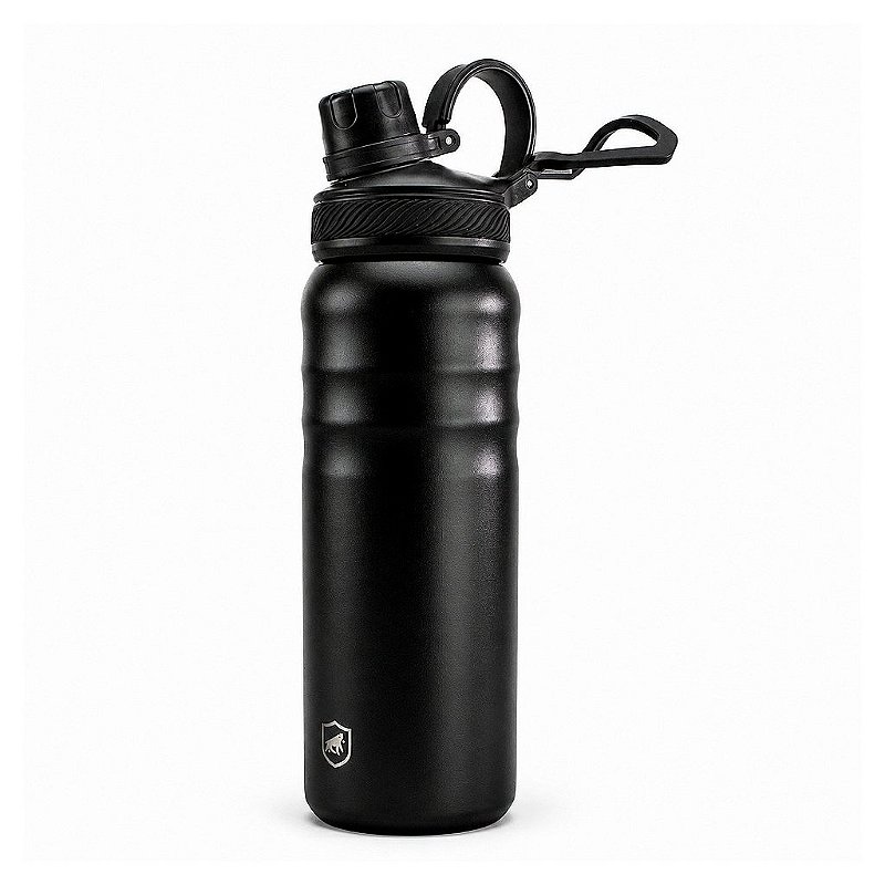 Garrafa Térmica Aço inoxidável de Parede Dupla 700ml, Quente ou Frio, Antivazamento com Alça de Silicone - Rosa/Preta - Armor - Gshield - foto 2