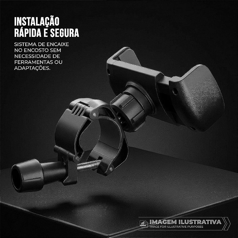 Kit Suporte Veicular de Painel Tank Dinamic + Suporte Banco Traseiro - Gshield - foto 5