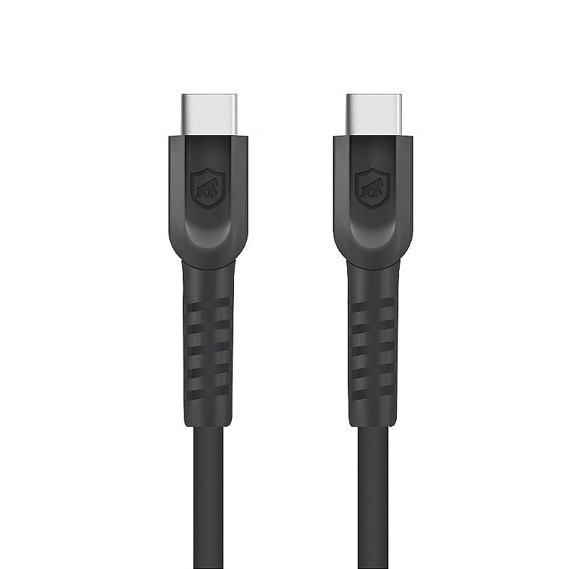 Kit Carregador Universal Turbo Power Delivery + Cabo Dual Shock Tipo C / Type C 1.2m - Gshield