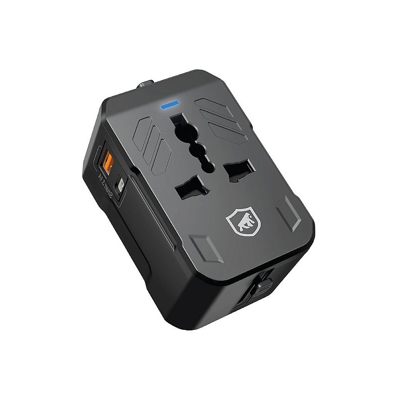 Kit Carregador Universal Turbo Power Delivery + Cabo Dual Shock Tipo C / Type C 1.2m - Gshield