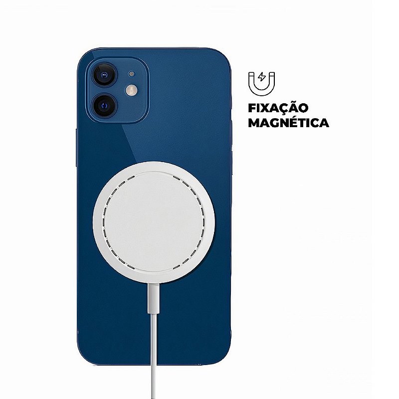Kit Capa Crystal Slim Titanium para iPhone Air + Carregador Wireless MagSafe - Gshield