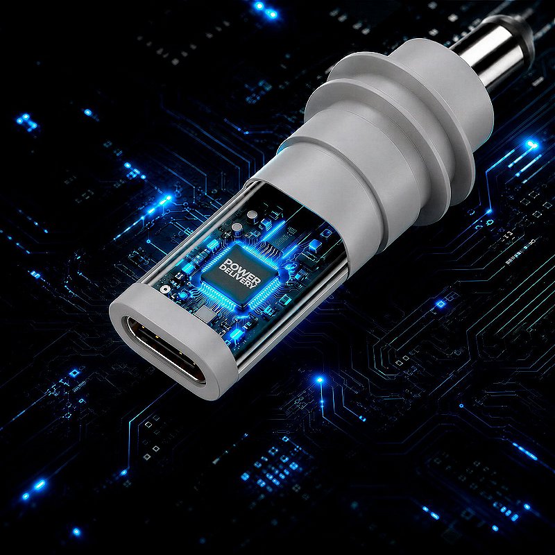 Kit Adaptador USB-C para Starlink Conector 5.5mm + Cabo Dual Tech Tipo C / USB-C - Gshield - foto 7