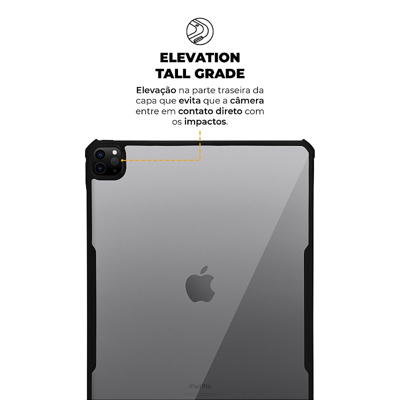Capa para iPad Pro 12.9 (2018/2020/2021/2022) - Dual Shock X - Gshield