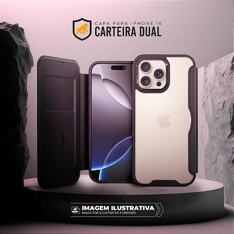 Capa para iPhone 18 Pro Max - Carteira Dual - Gshield - foto 6