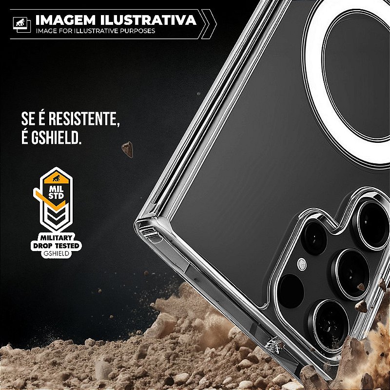 Capa MagSafe para iPhone 18 Pro - Transparente - Gshield - foto 4