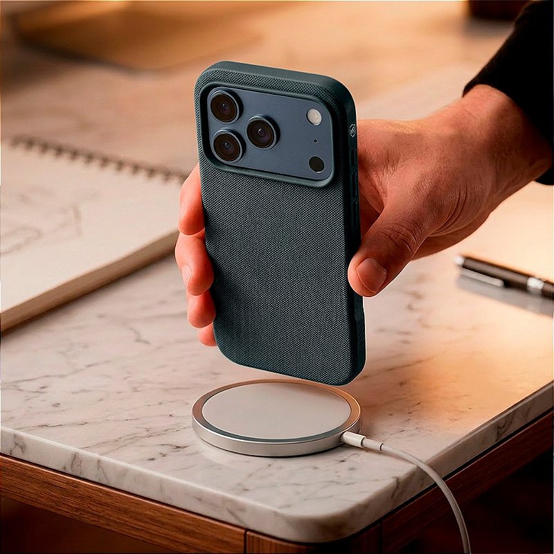 Capa para iPhone 18 Pro - Woov - Azul - Gshield - foto 6