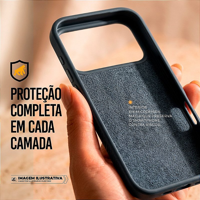 Capa para iPhone 18 Pro Max - Woov - Azul - Gshield - foto 4