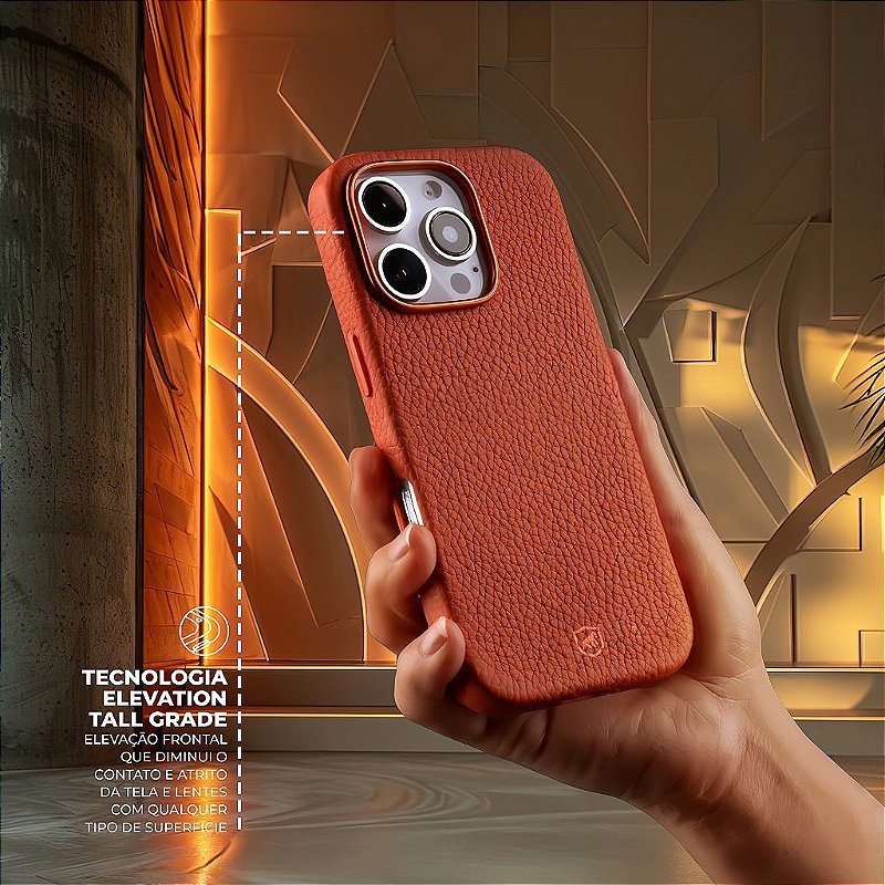 Capa para iPhone 18 Pro Max - Magsafe TechCouro - Nature - Gshield