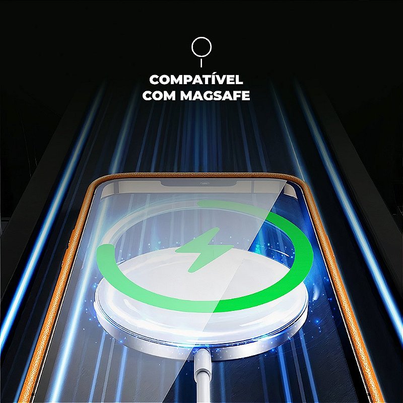 Capa para iPhone 18 Pro Max - Magsafe TechCouro - Nature - Gshield