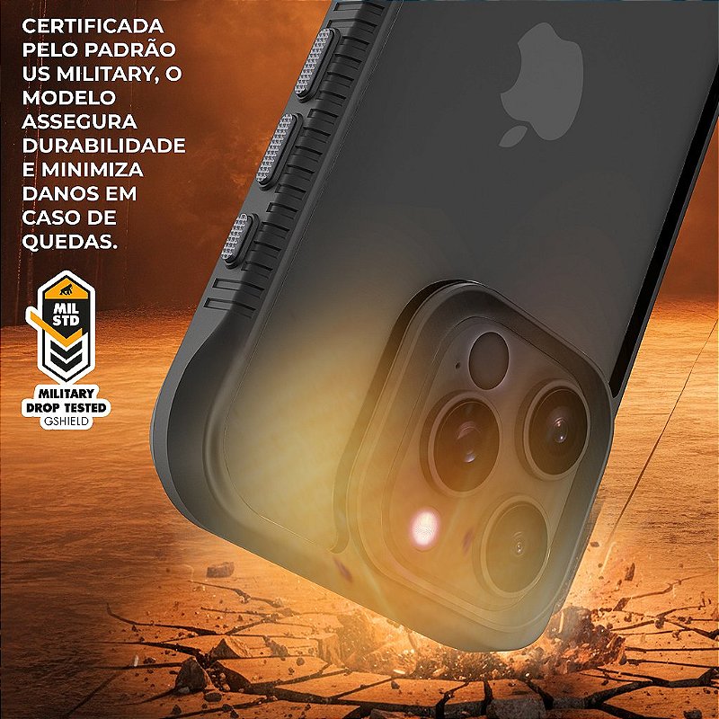 Capa para iPhone 18 Pro - Raptor Slim - Gshield