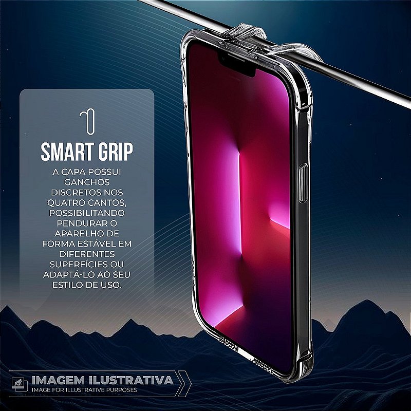 Capa para iPhone 18 Pro Max - Lybrid Magsafe - Preta - Gshield