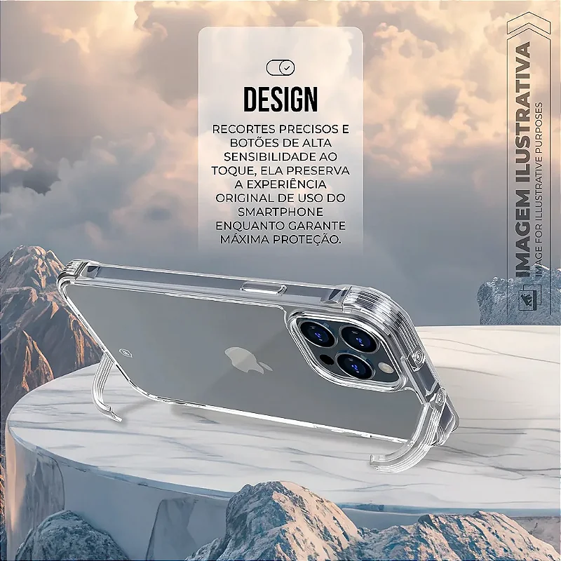 Capa para iPhone 18 Pro - Lybrid - Preta - Gshield