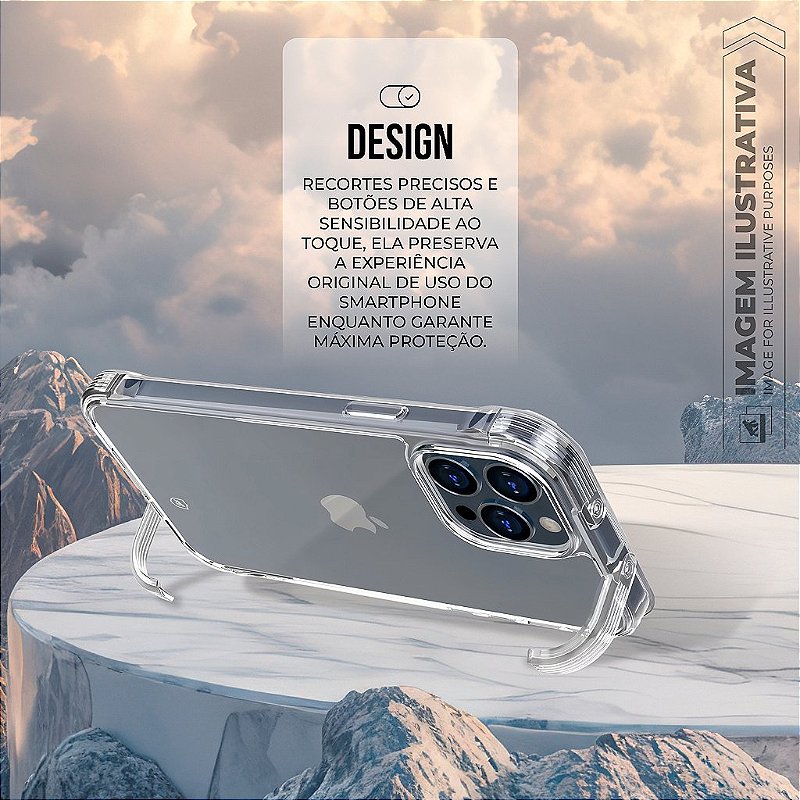 Capa para iPhone 18 Pro - Lybrid - Transparente - Gshield