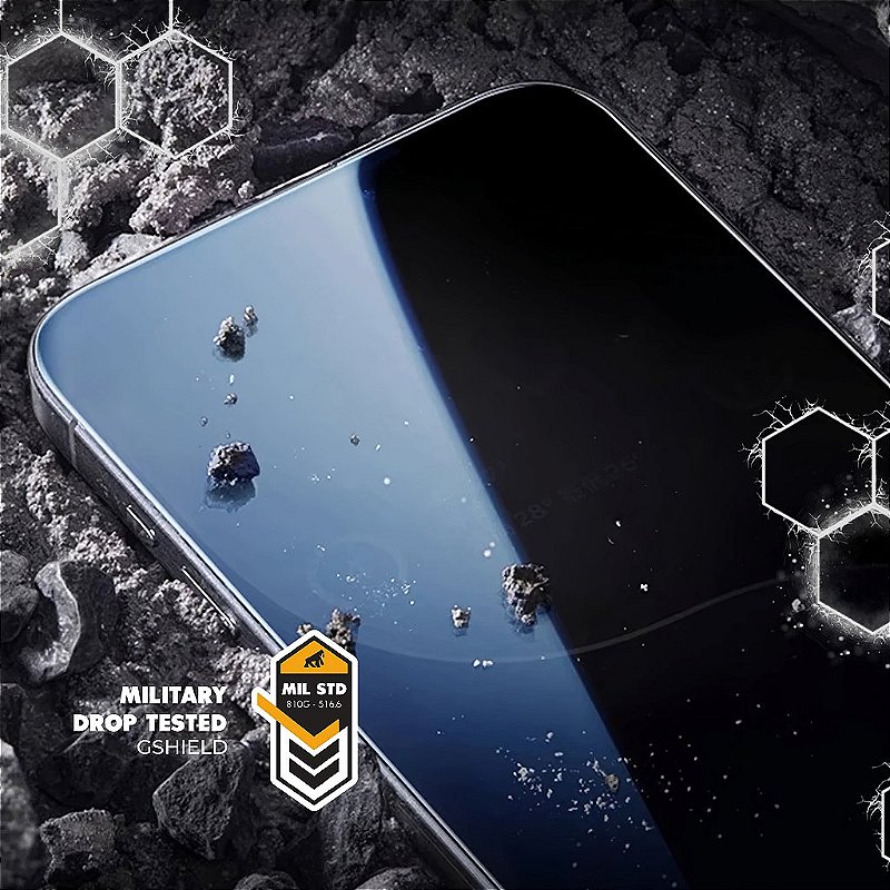 Película para iPhone 18 Pro Max - Ultra Glass - Preta - Gshield