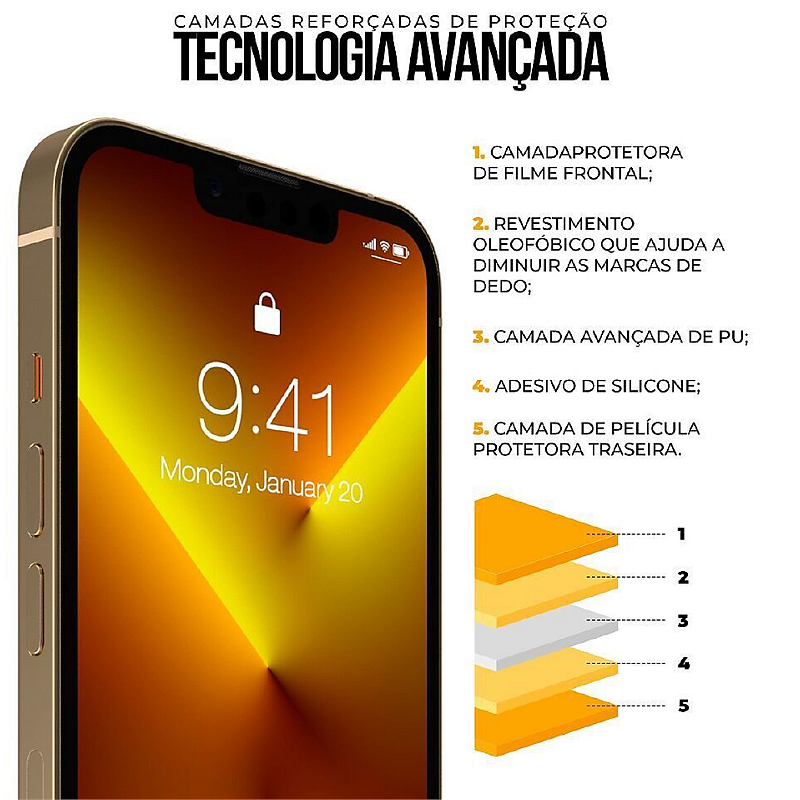 Película para Honor Win Turbo - Traseira de Fibra de Carbono Preta - Gshield