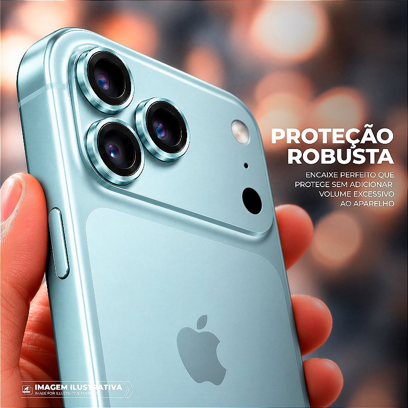 Protetor de Lente Dinamic para iPhone 18 Pro / 18 Pro Max - Glacial - Gshield - foto 3
