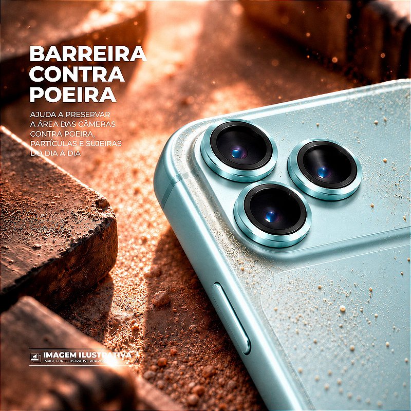 Protetor de Lente Dinamic para iPhone 18 Pro / 18 Pro Max - Glacial - Gshield - foto 5