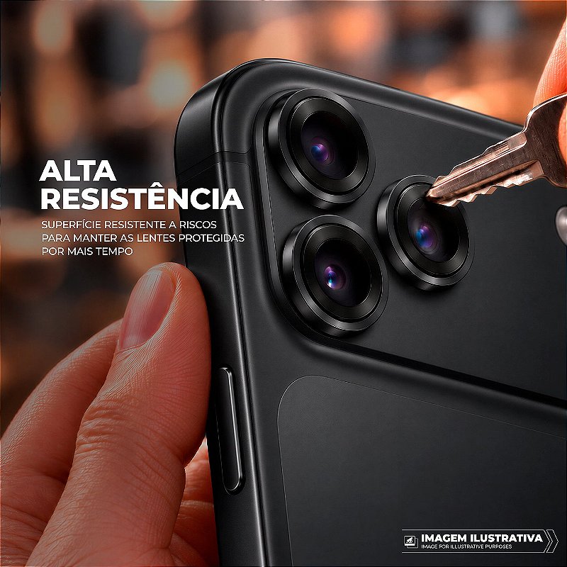 Protetor de Lente Dinamic para iPhone 18 Pro / 18 Pro Max - Preta - Gshield - foto 7