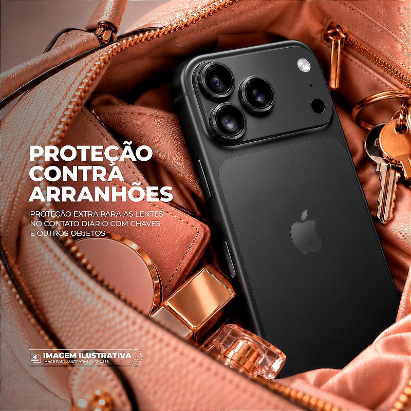 Protetor de Lente Dinamic para iPhone 18 Pro / 18 Pro Max - Preta - Gshield - foto 6