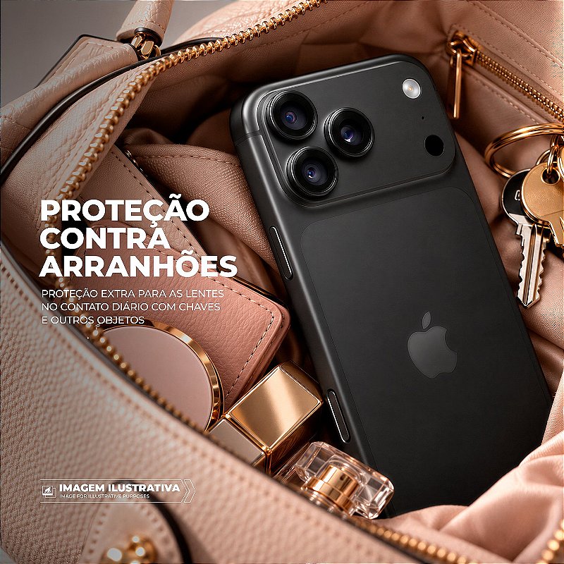 Protetor de Lente Dinamic Slim para iPhone 18 Pro / 18 Pro Max - Preta - Gshield - foto 6