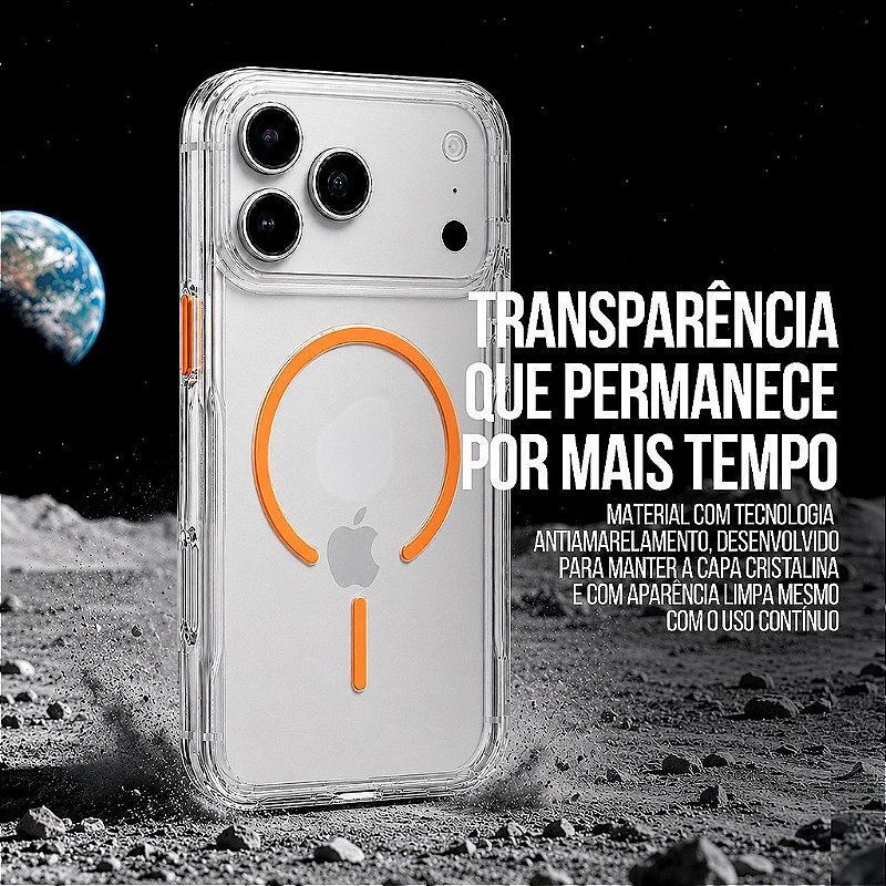 Capa Magsafe Crystal Venesis - Não Amarela - SPACE - foto 10