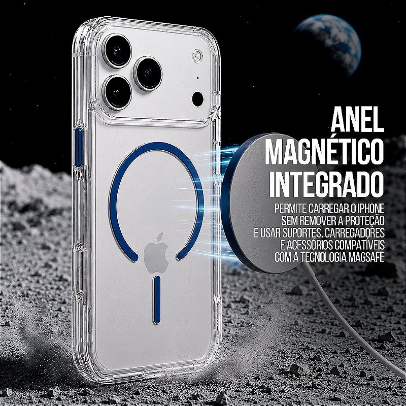 Capa Magsafe Crystal Venesis - Não Amarela - SPACE - foto 7