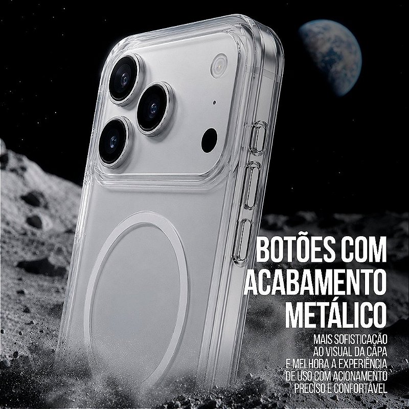 Capa Magsafe Crystal Venesis - Não Amarela - SPACE - foto 9