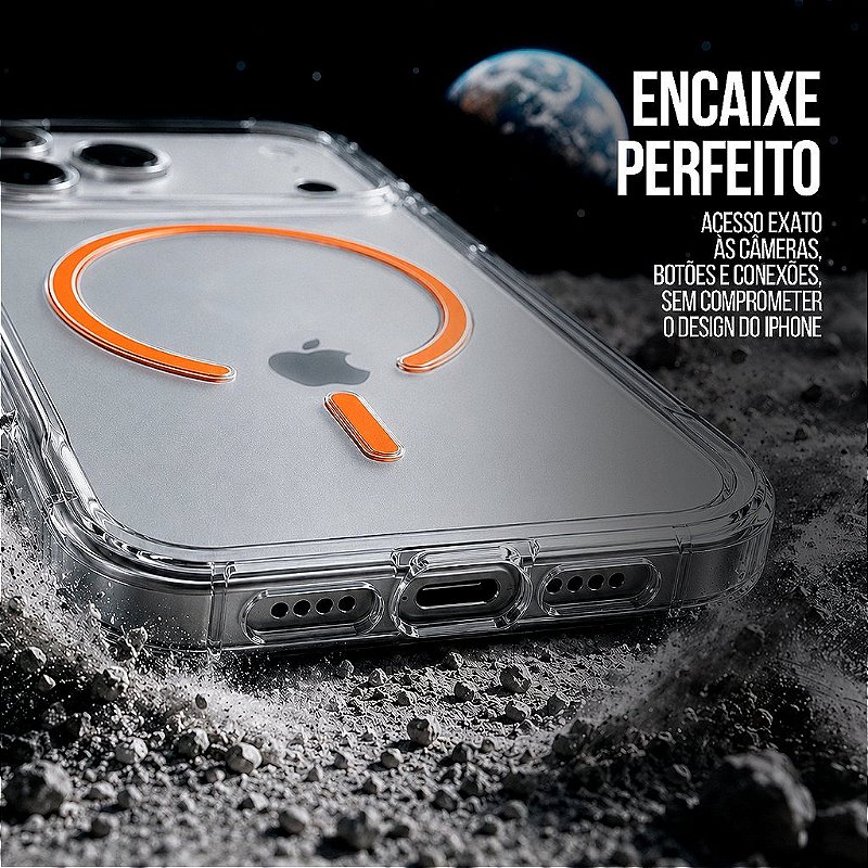 Capa Magsafe Crystal Venesis - Não Amarela - SPACE - foto 8