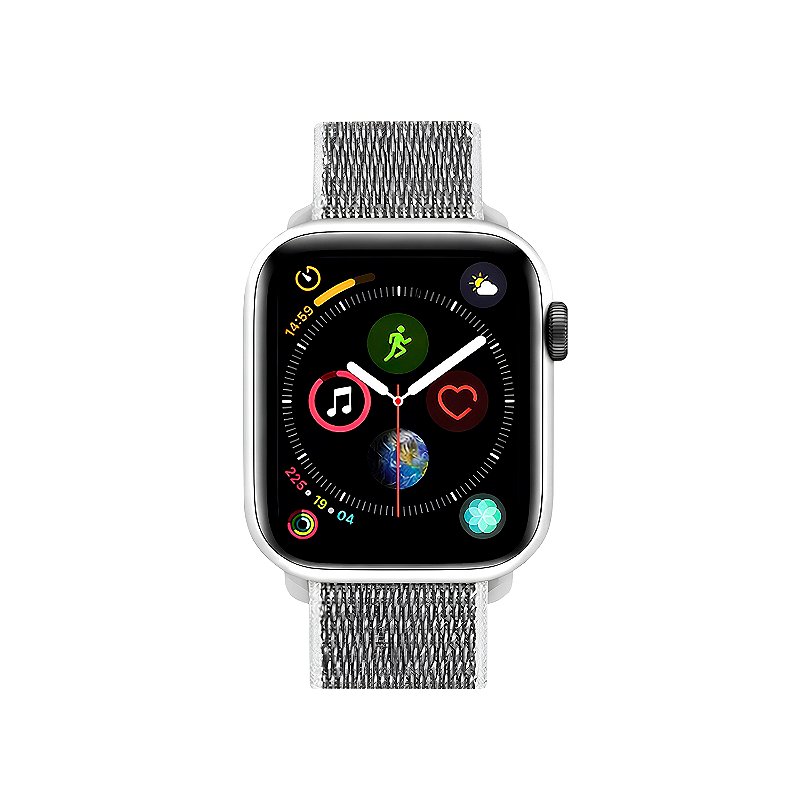 Pulseira para Apple Watch 42 / 44 / 45MM Ballistic - Cinza - Gshield