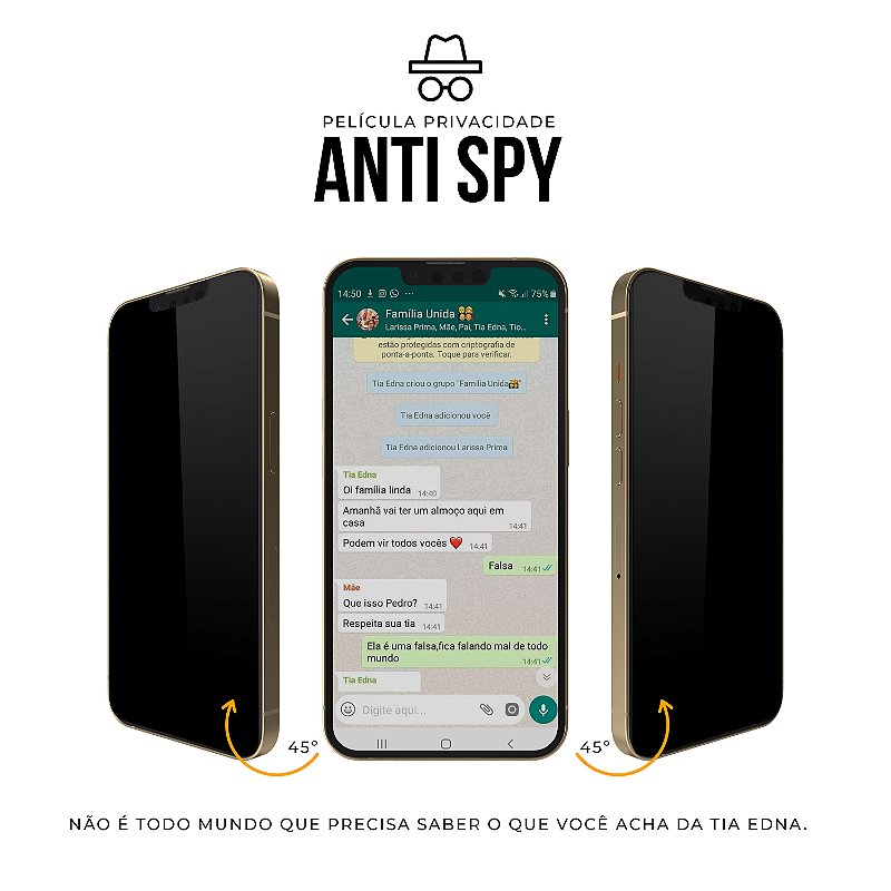 Película para iPhone 11 Pro Max - Privacidade - Gshield