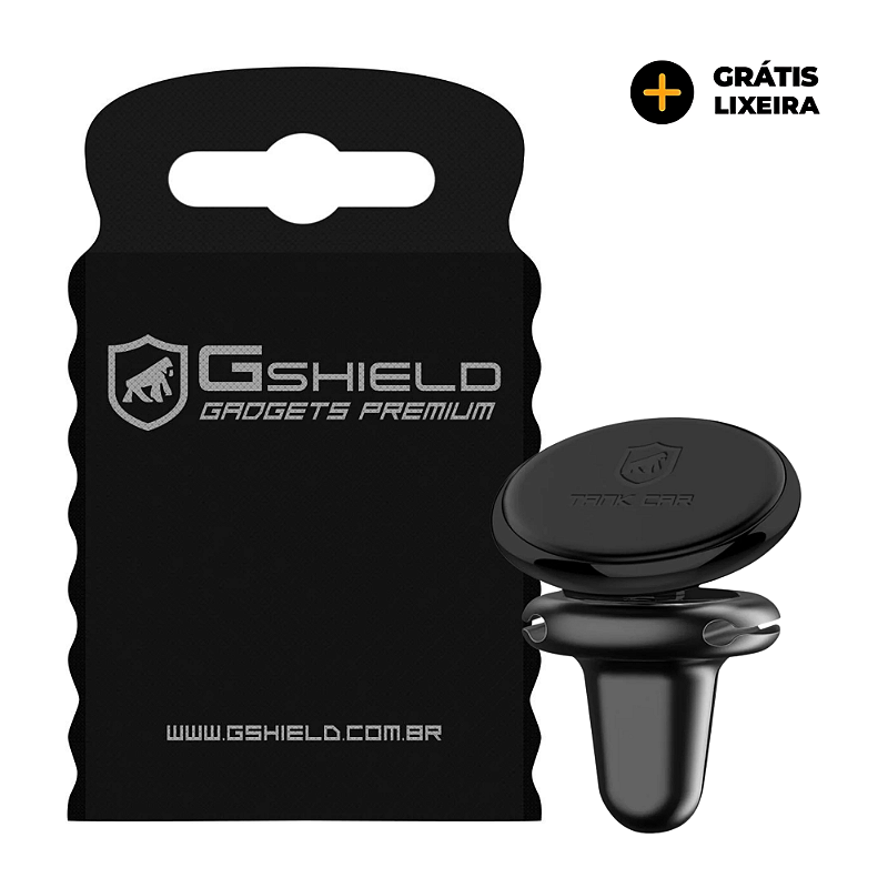 Kit Suporte Veicular Magnético Defender e Lixeira Veicular - Gshield