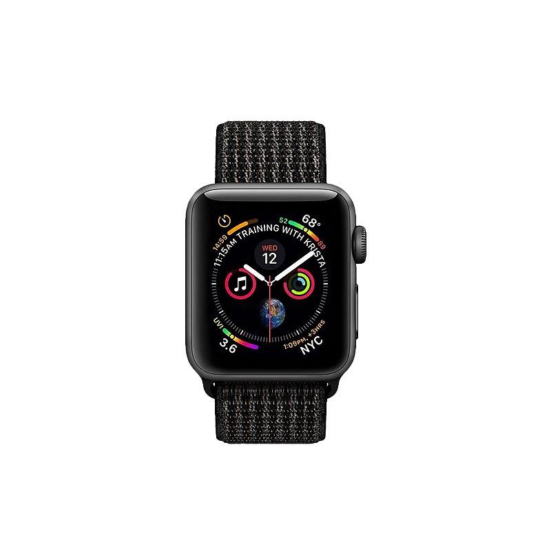 Pulseira para Apple Watch 42 / 44 / 45 / 49 MM Ballistic - Preta - Gshield