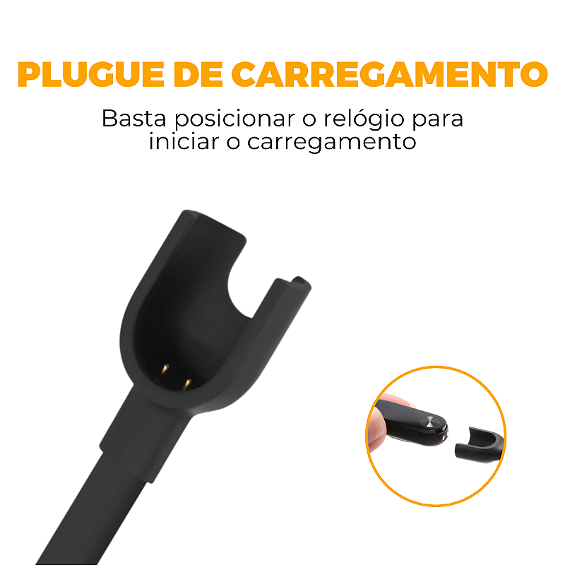 Carregador USB para Xiaomi Mi Band 2 e Mi Band 3 - GShield