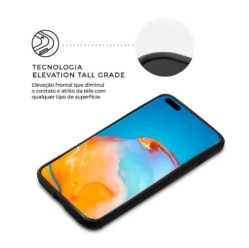 Capa para Huawei P40 - Defender Black - Gshield - foto 3