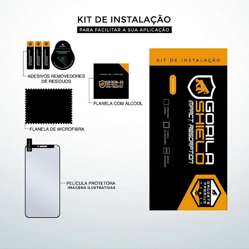 Película para Samsung Galaxy J6 - Nano Gel Dupla - Gshield