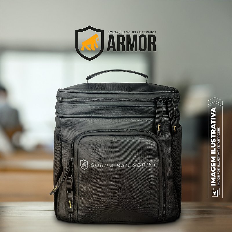 Bolsa Lancheira Térmica com Alça - Armor - Gshield - foto 7