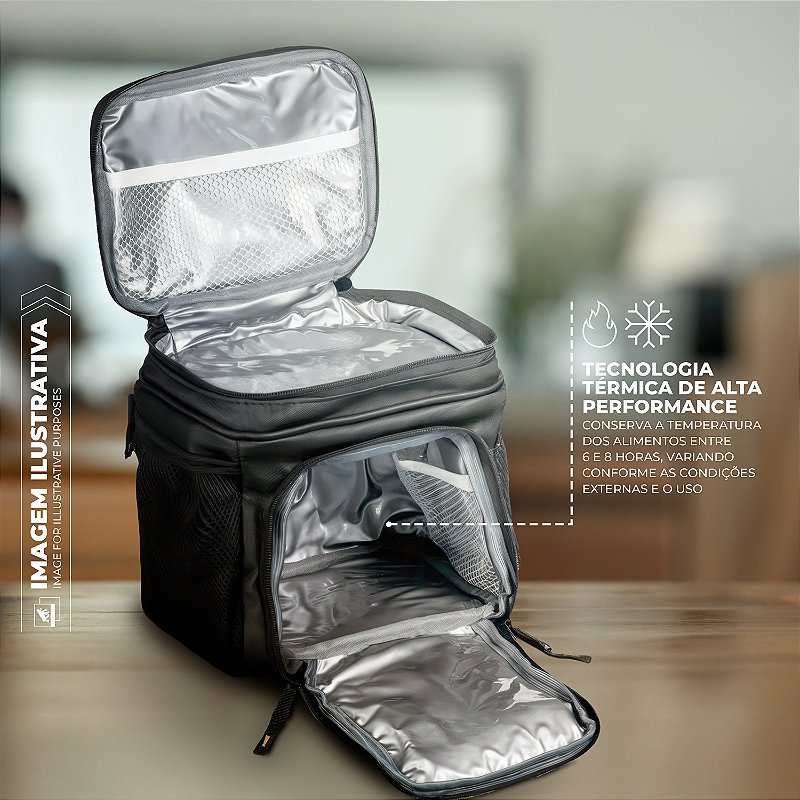Bolsa Lancheira Térmica com Alça - Armor - Gshield - foto 2