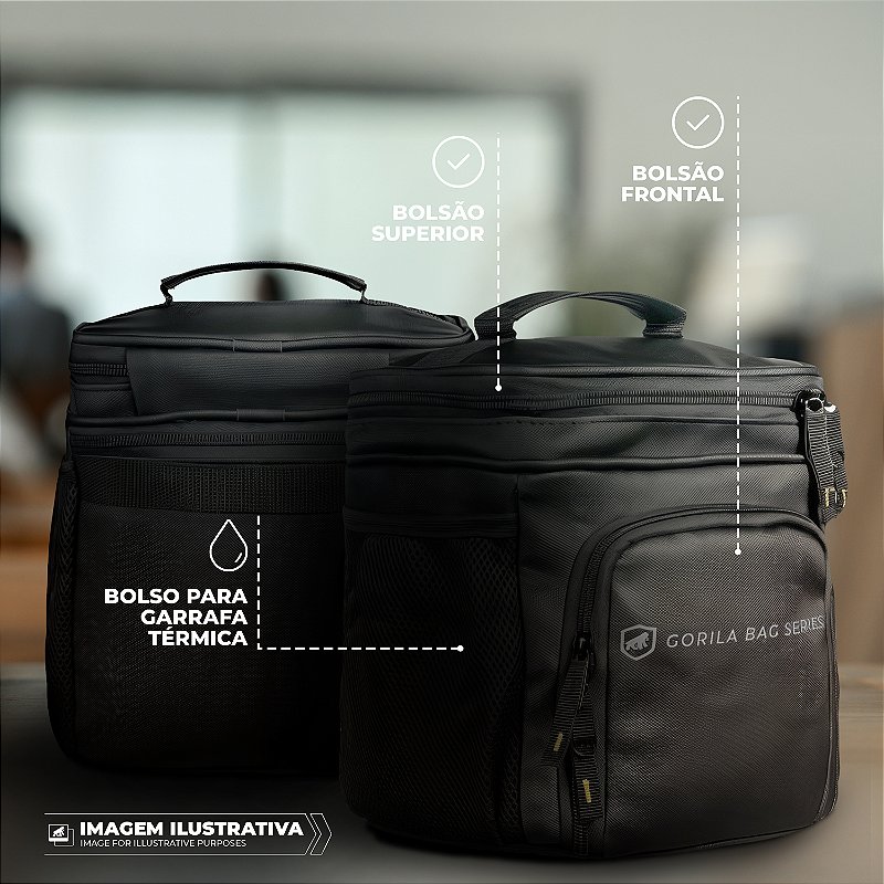 Bolsa Lancheira Térmica com Alça - Armor - Gshield - foto 4