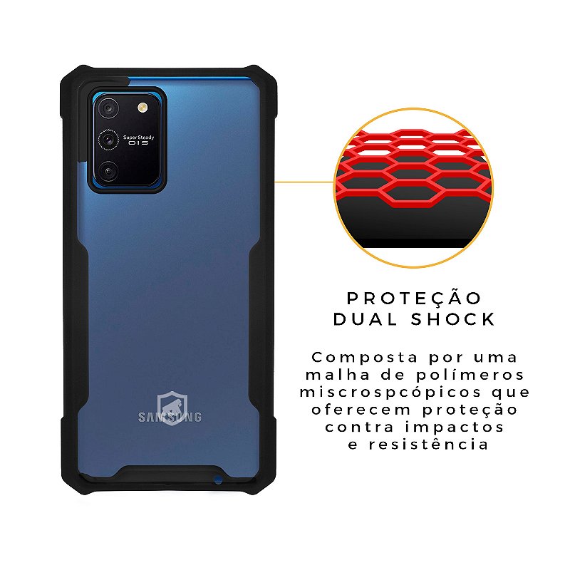 Capa para Samsung Galaxy S10 Lite - Dual Shock X - Gshield